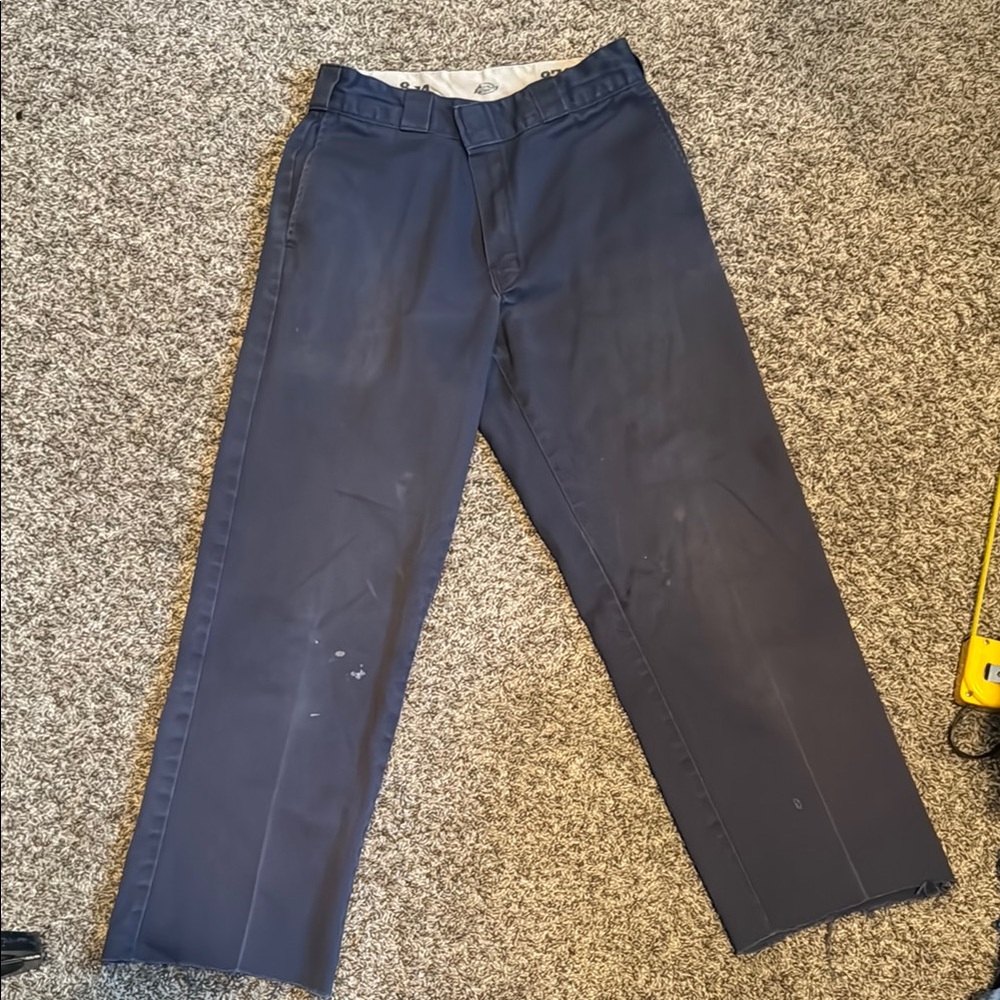 Men's Navy Dickies Pants